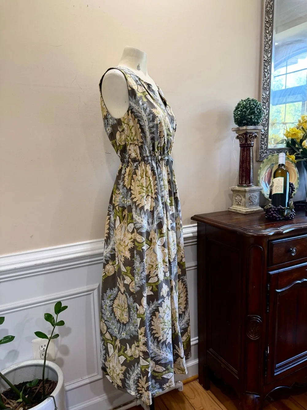 Spartina 449 Sleeveless Floral Maxi Dress